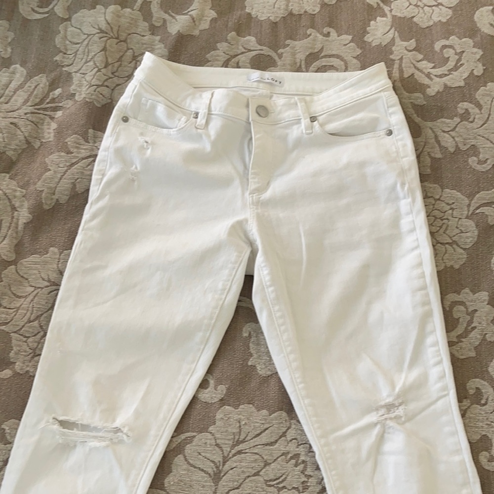 Loft Skinny Ankle Jeans